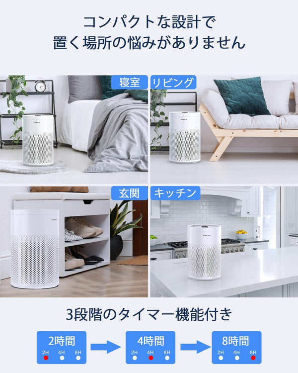 【GDAP1W専用フィルター】 AMEIFU空気清浄機‎ 交換用フィルター hepaフィルタ